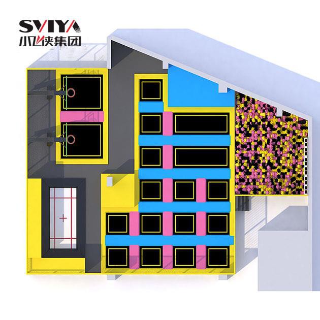 Popular And Hot Selling Trampoline Park