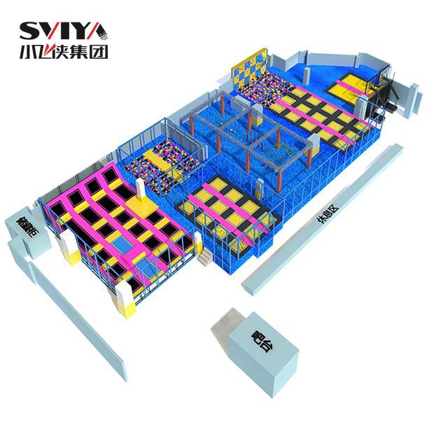 Popular And Hot Selling Trampoline Park